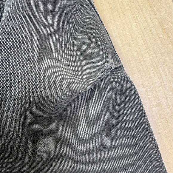 Carhartt Mens Work CQ185 Coat Jacket Quilted Lined‎ Black Faded Distressed - Picture 9 of 12